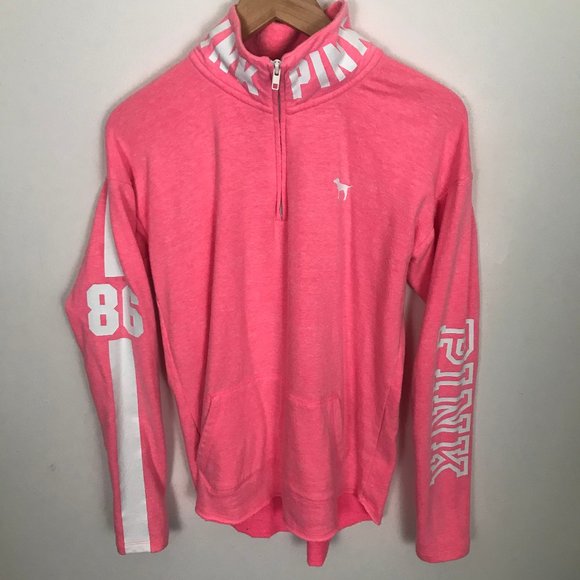 PINK Victoria's Secret Sweaters - Victoria Secret VS Women Pink Cotton XS Pullover